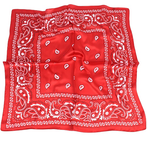  New Paisley Small Cashew Amoeba Satin Silk 70 Silk Scarf Wholesale Small Water Drop Square Scarf