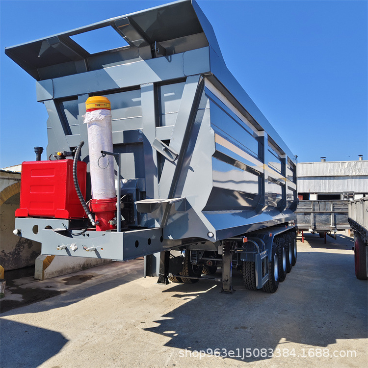 Export Powder and Granular Material Transport Tank Truck, Tank-Type Dump Truck, 42-Cubic Meter Bulk Cement Tank Truck, Used Tank-Type