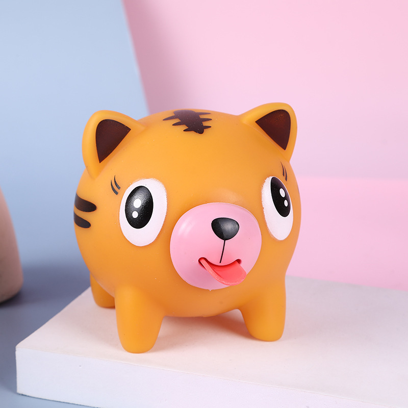 Big Tongue Orange Tiger