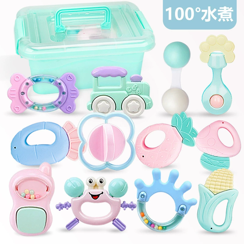 Погремушка детские игрушки Зайка От 0 до 1 года погремушка для новорожденного малыша развивающая Прорезыватель