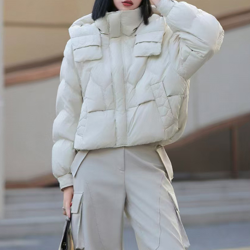 Clearance Winter Short down Jacket for Women, New High-Quality Pinghu down Coat, Plus Size