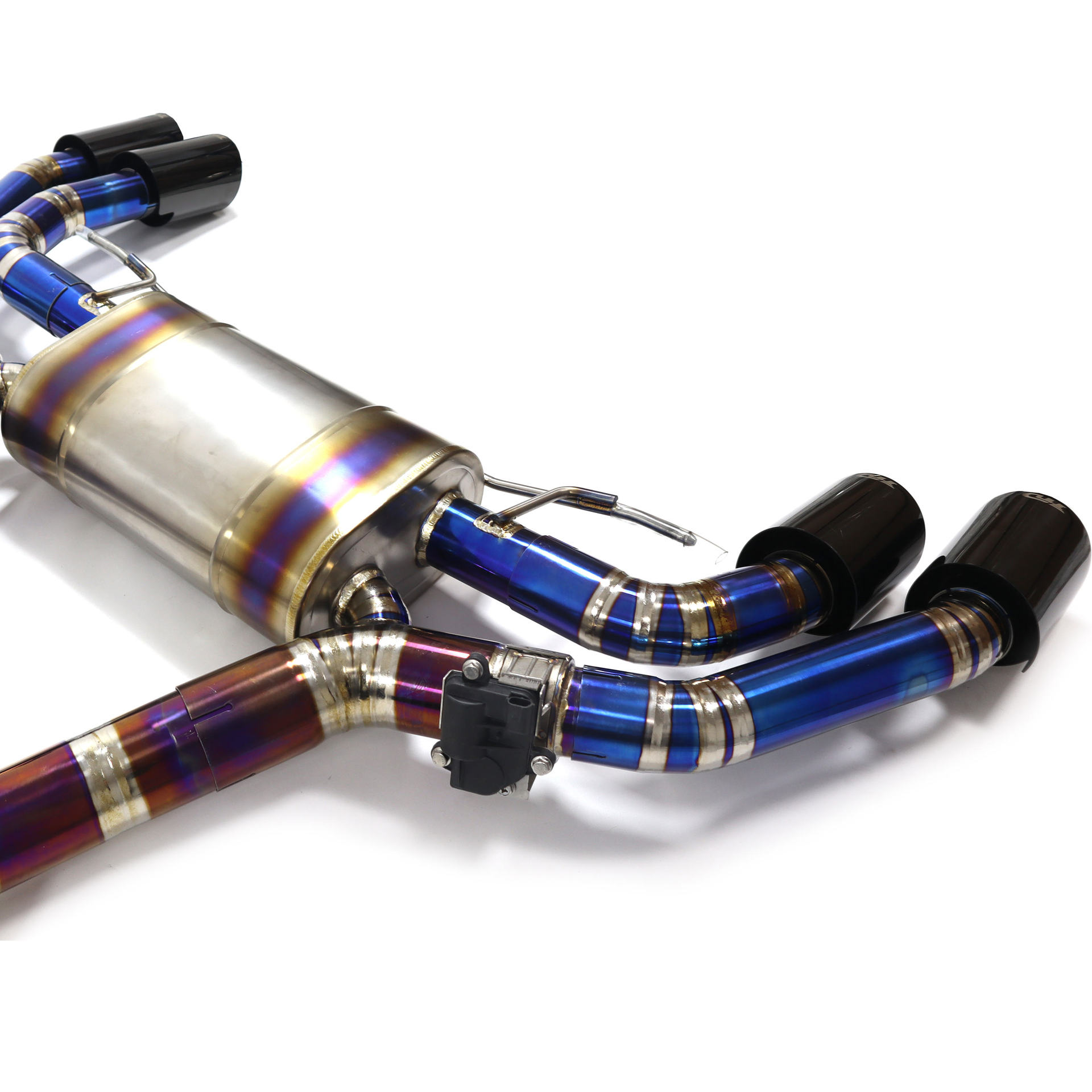 Suitable for BMW X3M X4M F97 F98 silencer titanium alloy cat-back exhaust pipe