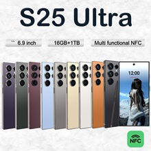 GUGO跨境智能手机S25 Ultra一体机NFC功能安卓手机真4G 6.9寸八核