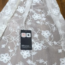 原创汉服5.5姆米真丝顺纡绉绣花面料丝棉丝麻人丝等冠乐绉