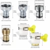 Copper water nozzle 6-piece set (A4+A2++A6+A9+20 and 22 multi-male energy connector)