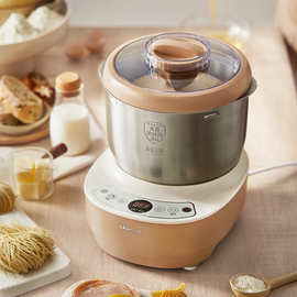 小'熊和面机HMJ-A35M1揉面醒面家用不锈钢小型全自动搅面粉厨