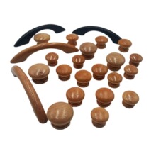 圆形实木拉手榉木现代简约U形木拉手橱柜抽屉木手柄包装礼盒提手