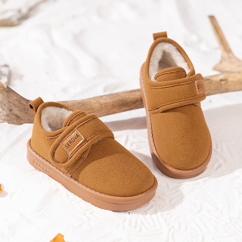Children's winter low keep warm low boots for boys