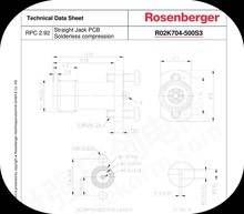 ԭ2.92ͷ ɭ SMA	Rosenberger R02K704-500S