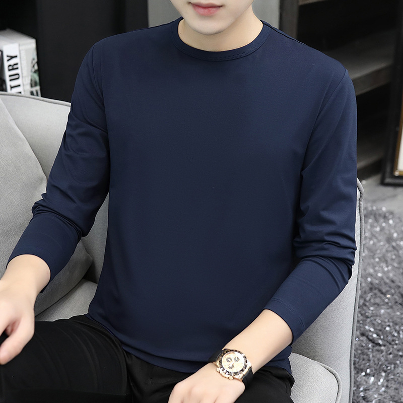 네이비 블루 긴소매
