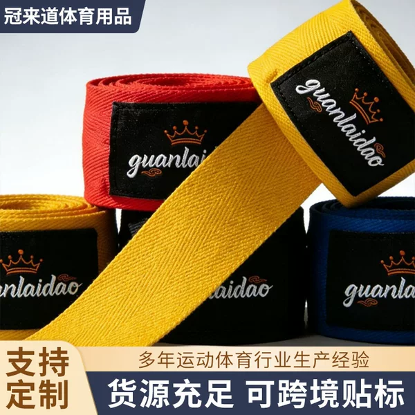 Boxing Bandages Cotton Elastic Hand Wraps for Children and Adults Martial Arts Sanda Muay Thai Karate Sports Boxing Fitness Wrist Protection