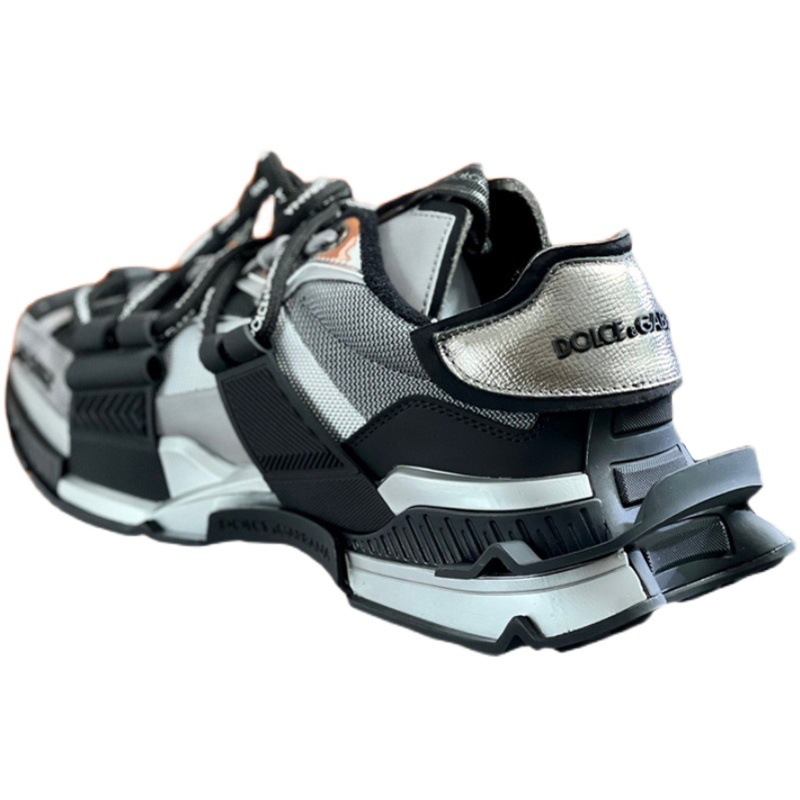 Estación Europea plataforma de punta redonda con cordones color a juego deportes zapatos casuales de las mujeres de estilo coreano todos los partidos zapatos de papá de moda DG2023 Nuevo