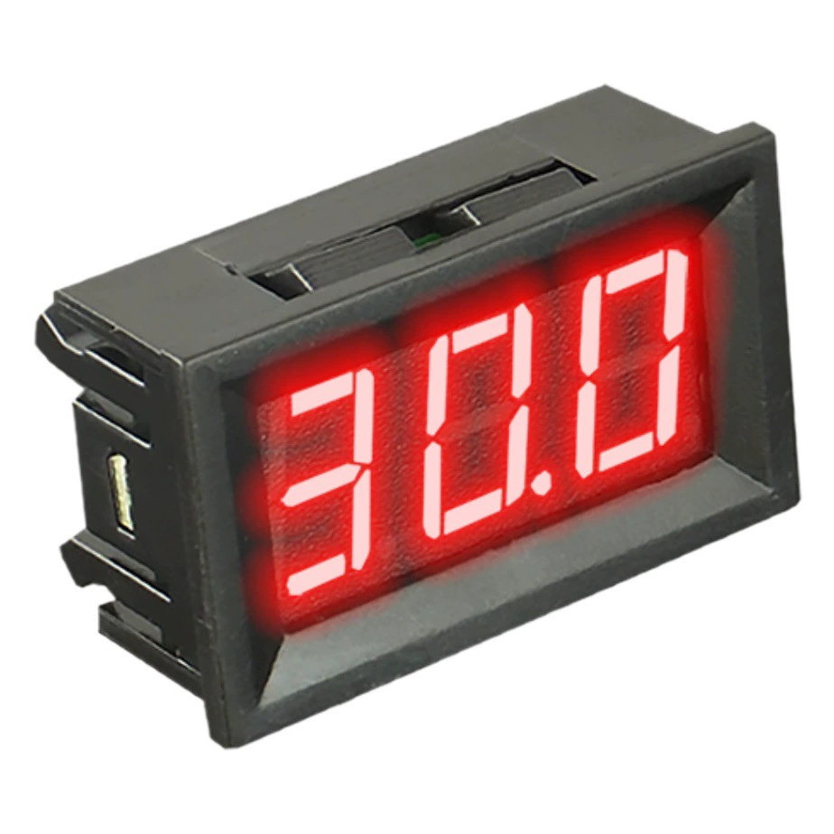 【V58D】4,5-30 В, двухпроводной, 0,56, цифровой дисплей, головка вольтметра постоянного тока, 12 В, 24 В