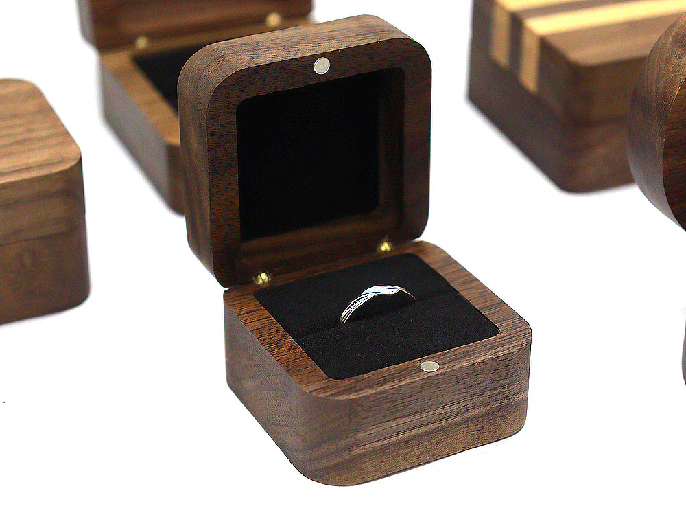 56g Weight Jewelry Boxes Classification 1 Piece Quantity Daily Occasion Wood Material Solid Color Pattern Simple Style, Classic Style Style Simple Style Classic Style Solid Color Wood Jewelry Boxes 4
