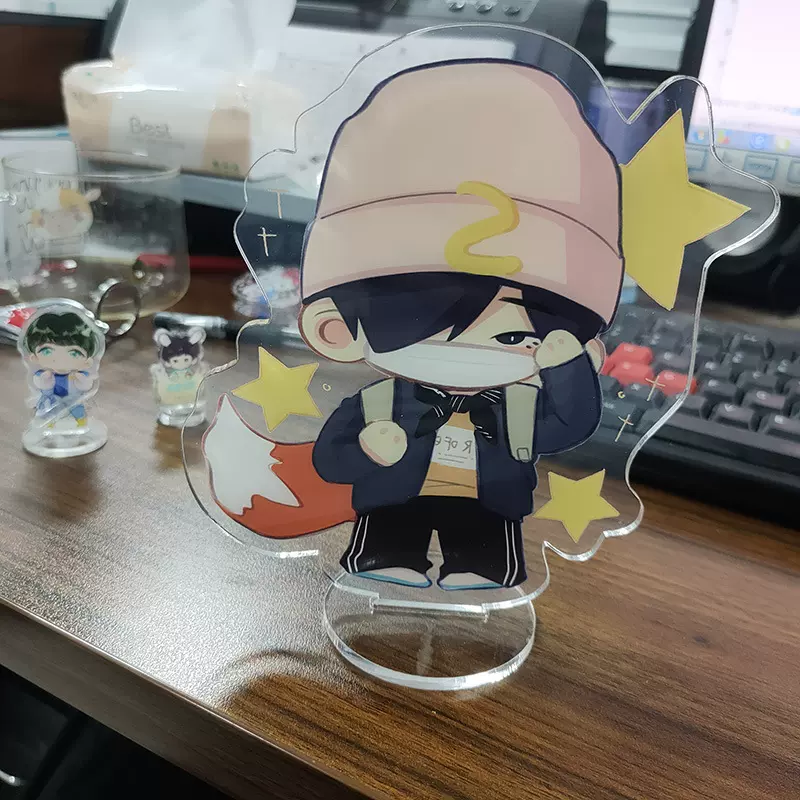 明星人物立牌动漫卡通摆件定做厂家照片diy透明亚克力人形牌定制