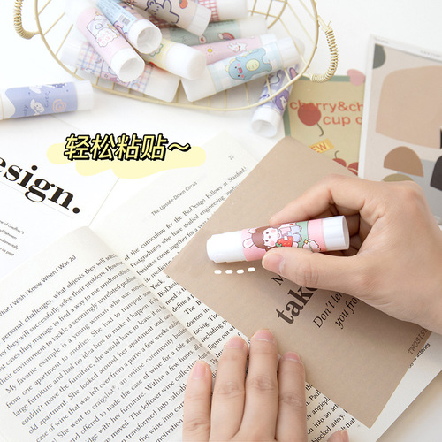 PVA Bulk Solid Glue Office Supplies Small Size 9g Solid Glue Student Stationery Glue Stick Good Stickiness Manufacturer Wholesale