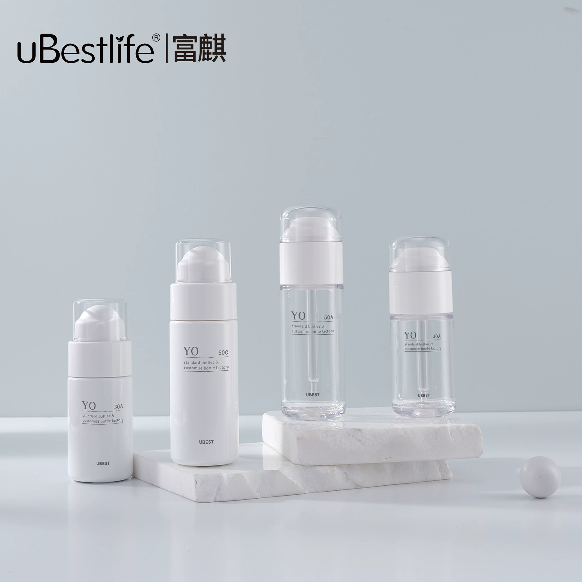 Спот 30ml прозрачная капельница 50ml эссенции бутылка с сырой жидкостью косметическая оболочка круглая пластиковая PETG малое количество