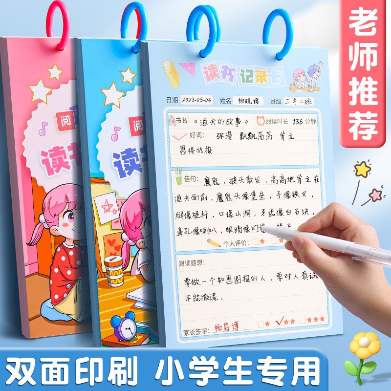 Reading record card