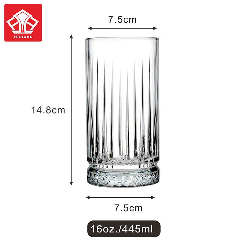 Retro crystal creative wineglass for whiskey