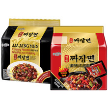 韩国进口八道一品御膳炸酱面paldo杂酱面干拌面速食拉面极地辣味