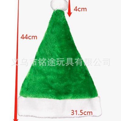 Nuevo gorro navideño de terciopelo para adultos, gorro navideño, gorro de carnaval navideño image 10