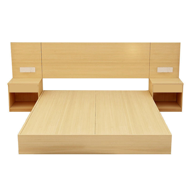 民宿配套家具单人床双人床标间床公寓床民宿酒店套房家具