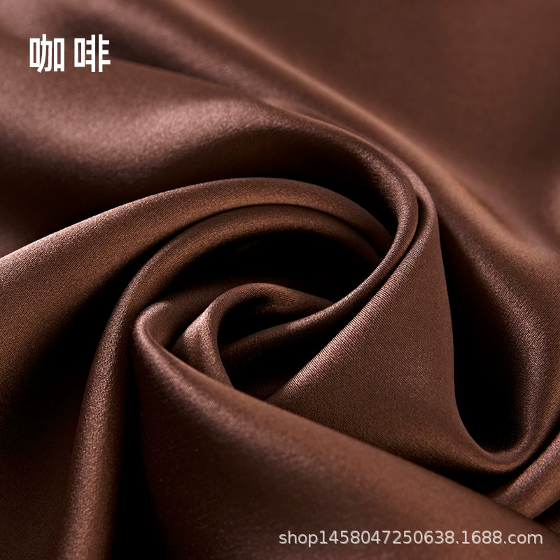 Silk fabric 100% mulberry satin, 114 cm width, 16 momme, plant‑dyed, wholesale multi‑color