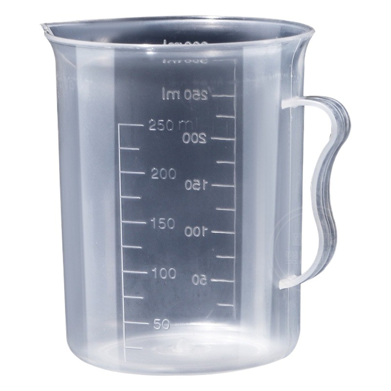 Source Plastic Measuring Cup 250Ml-5000Ml Pp Measuring Cup Scale Measuring Cup Scale Cup Transparent Thickeneded Pp Measuring Cup