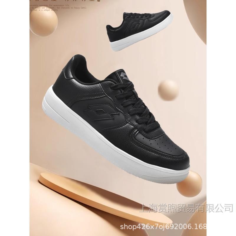 乐途运动板鞋男鞋新款秋冬季学生小白鞋轻便软底黑色休闲鞋子女