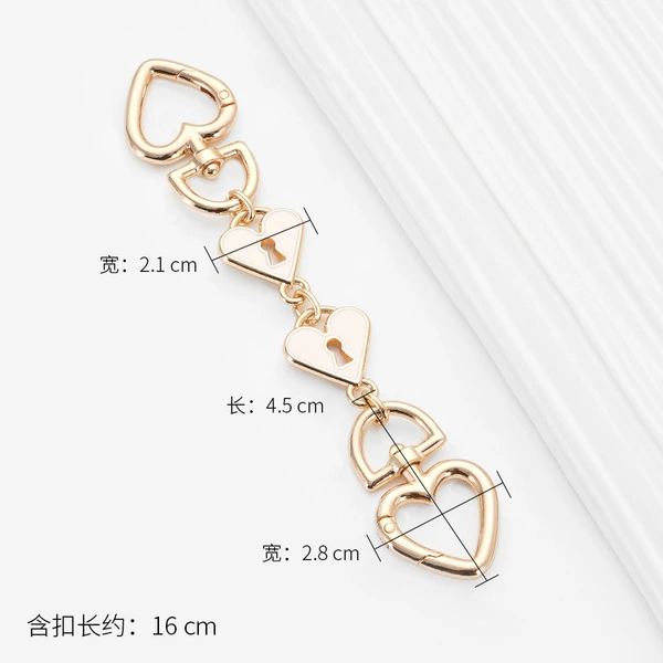 Straight gold (love buckle)