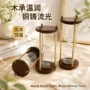 书房木质桌面复古计时器