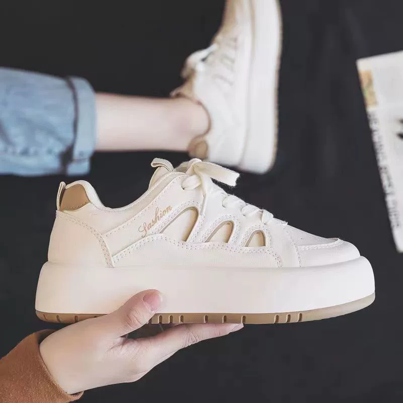 Tide, white shoes, universal breathable summer footwear