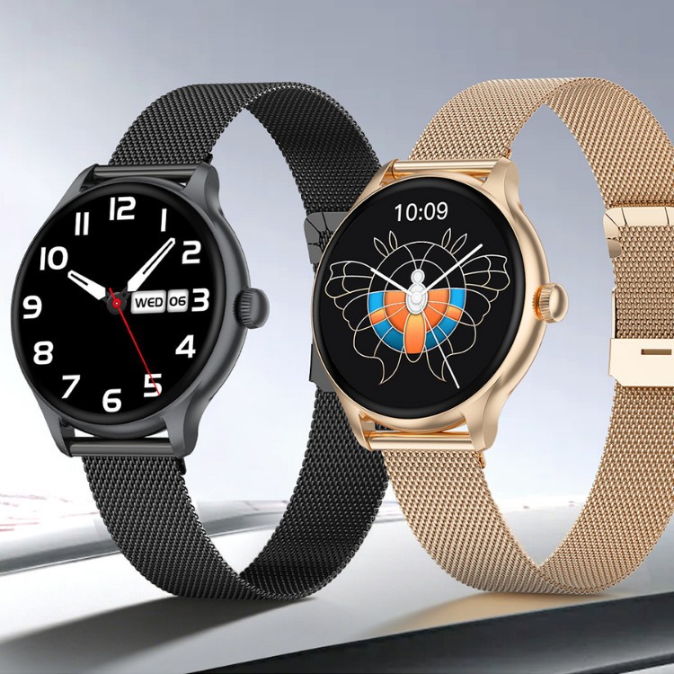 L03 Smart Bluetooth Watch Cross-Border Amoled Information Ai Voice Waterproof Women's 10m Waterproof Dual Strap