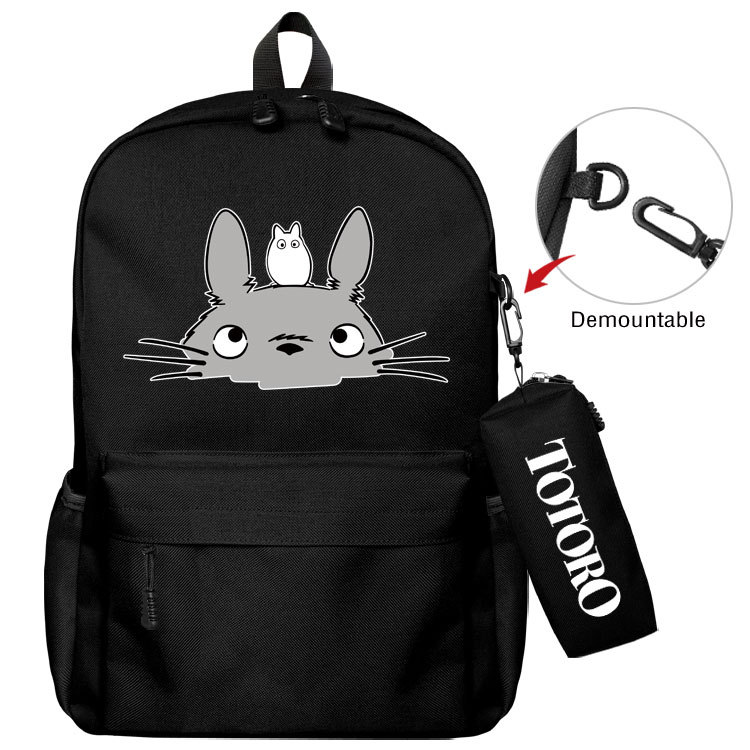 My Neighbor Totoro Backpack in Use