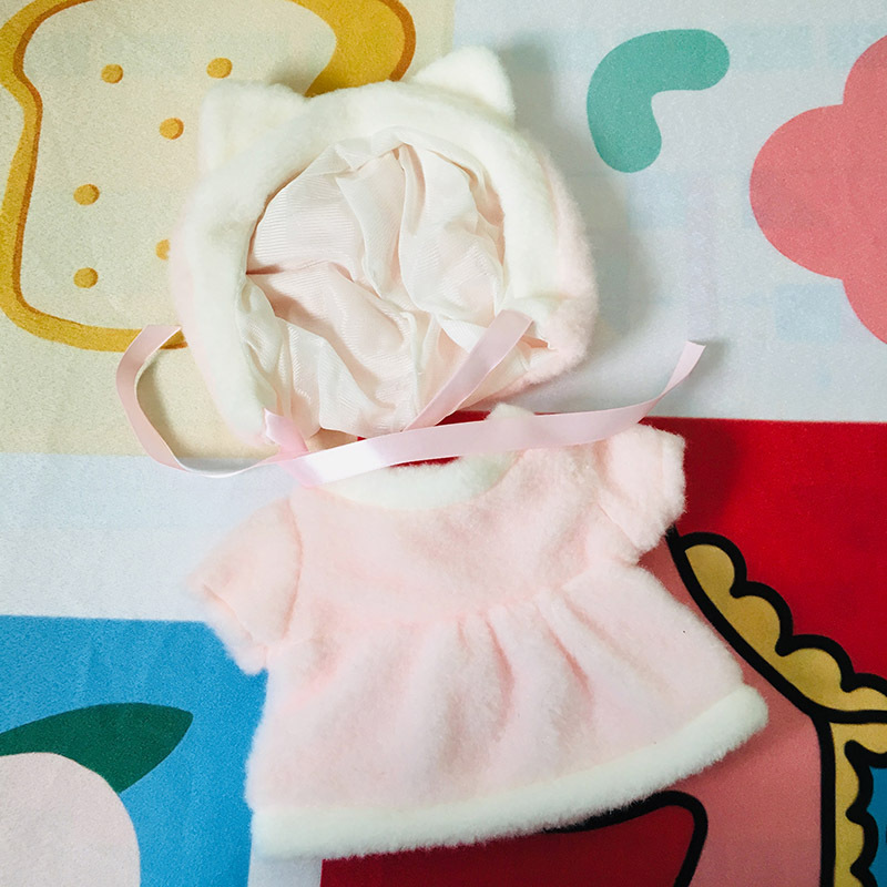 Celebridad en línea ácido hialurónico pato Ropa Accesorios felpa juguete falda pelo banda traje accesorios pequeño pato amarillo muñeca Accesorios