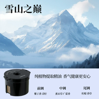 Atomizer: Car Perfume Aromatherapy - top-of-the-snow-mountain-replacement-fragile-bomb