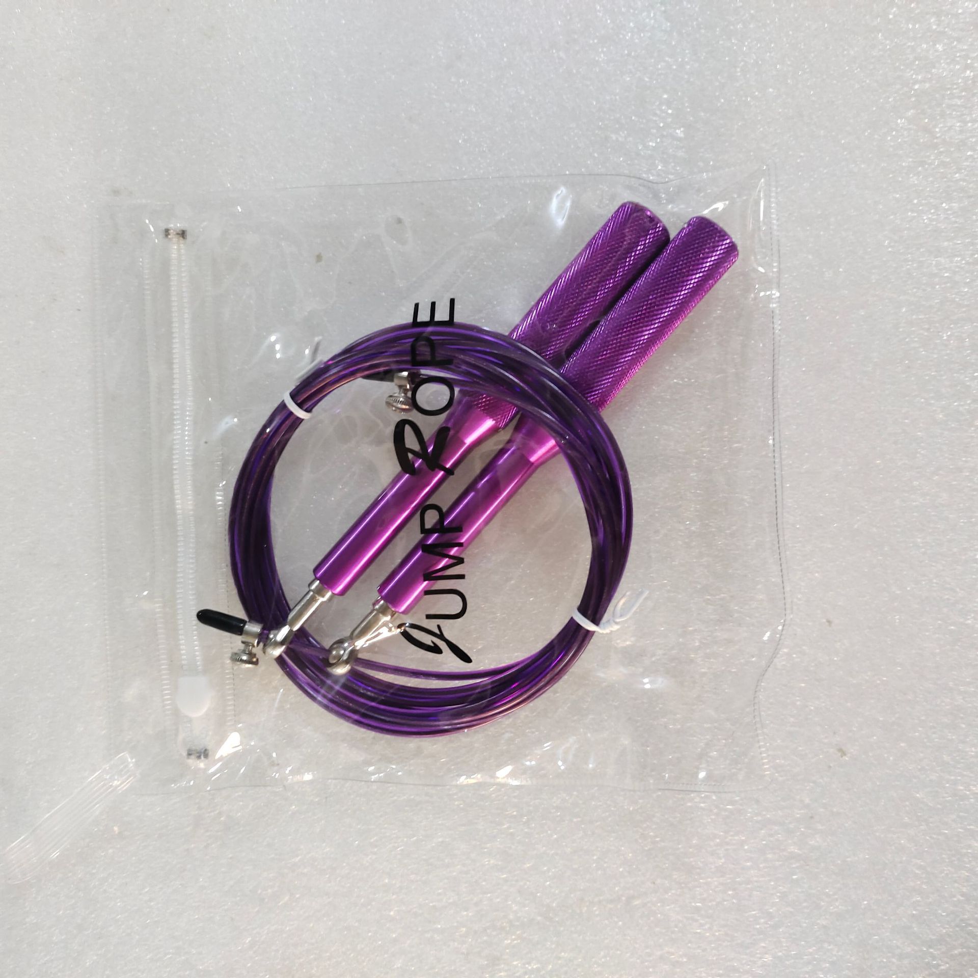 보라색 (PVC 지퍼 가방)