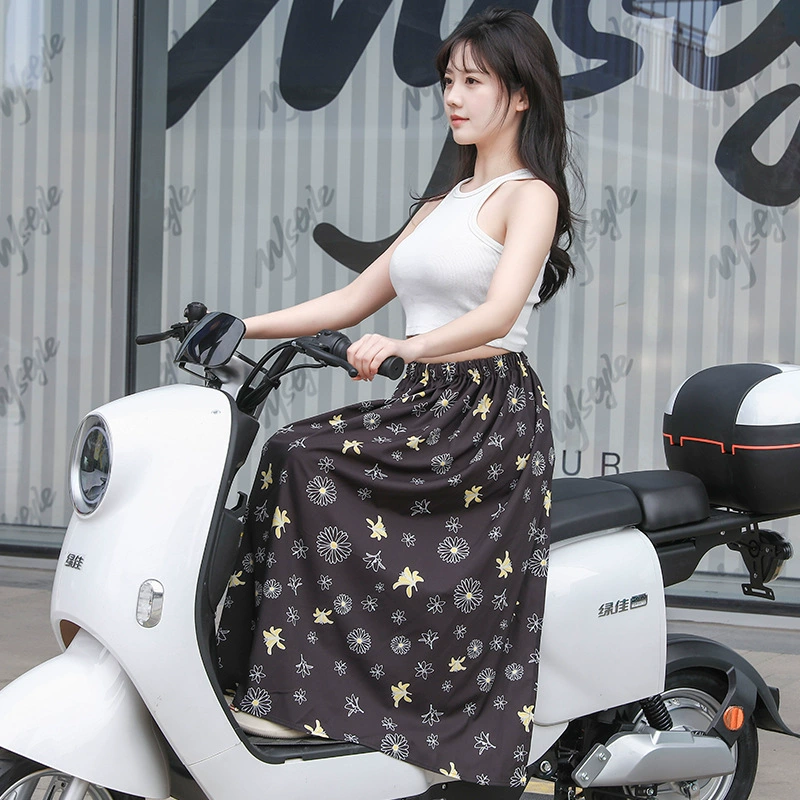 Велоспорт Леггинсы анти-экспозиции юбка фартук летний Электрический аккумулятор Мотоцикл Защита от солнца Юбка Защита от солнца одежда