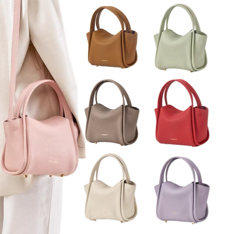 In Stock: Song Song Yuanbao Mini Basket Bag, Crossbody Bag, Small Square Bag, Single Shoulder Phone Bag