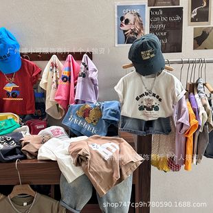 Summer Clearance Live Sale of Children's Clothing from Huayou Douzi, Spring and Summer Stock, Children's Clothing Store Clearance