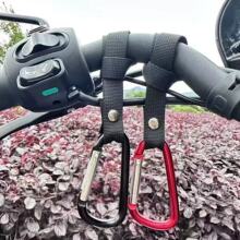 电动电瓶车挂钩免打孔通用前置钩自行车踏板摩托车头盔多功能锁扣