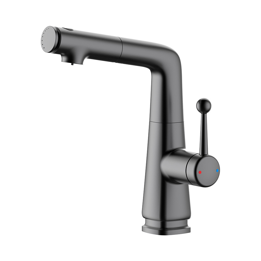 손잡이에 물이 묻은 총재