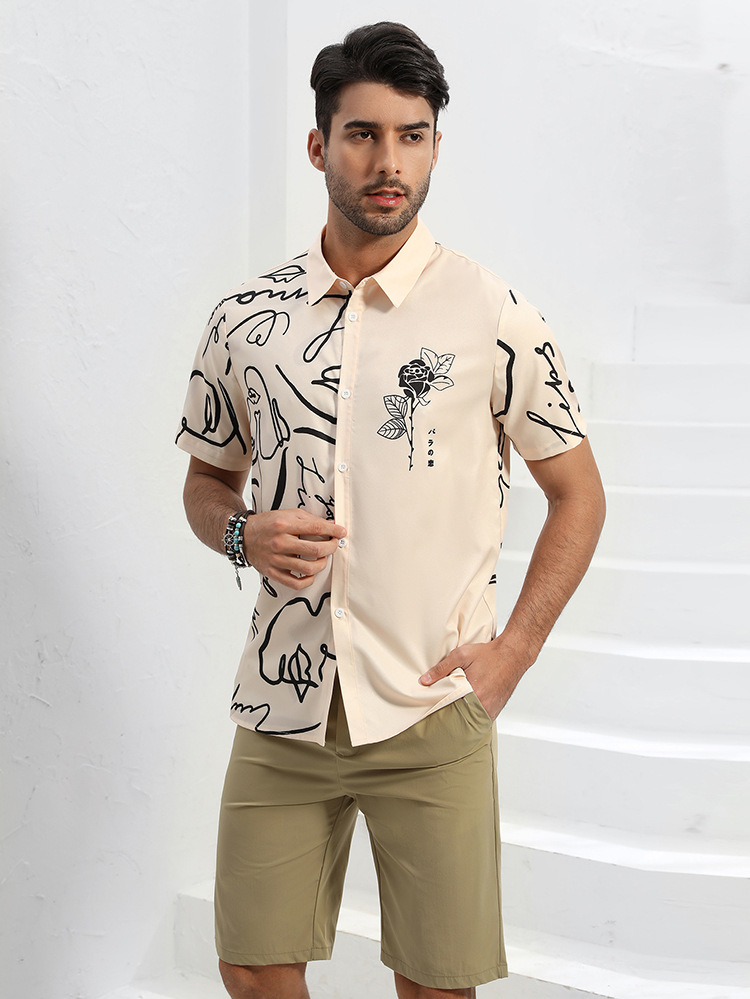Digital Printed Floral Shirt