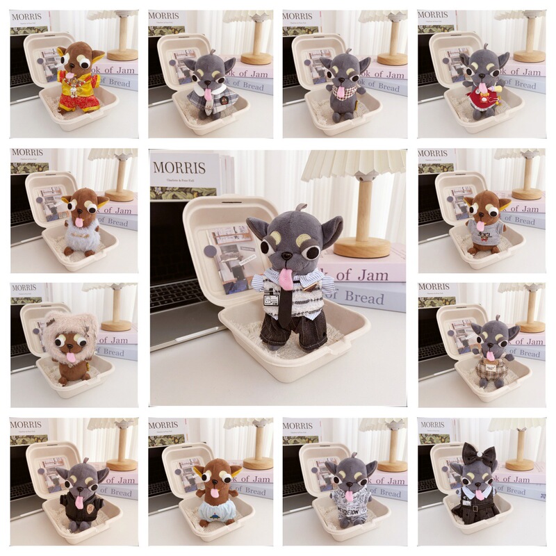 4inch Chihuahua Doll Clothes Funny Outfit Set Replacement Outfit Cute Funny Doll Clothes Shawl Jumpsuit 4inch Chihuahua Doll Clothes Funny Outfit Set Replacement Outfit Cute Funny Doll Clothes Shawl Jumpsuit