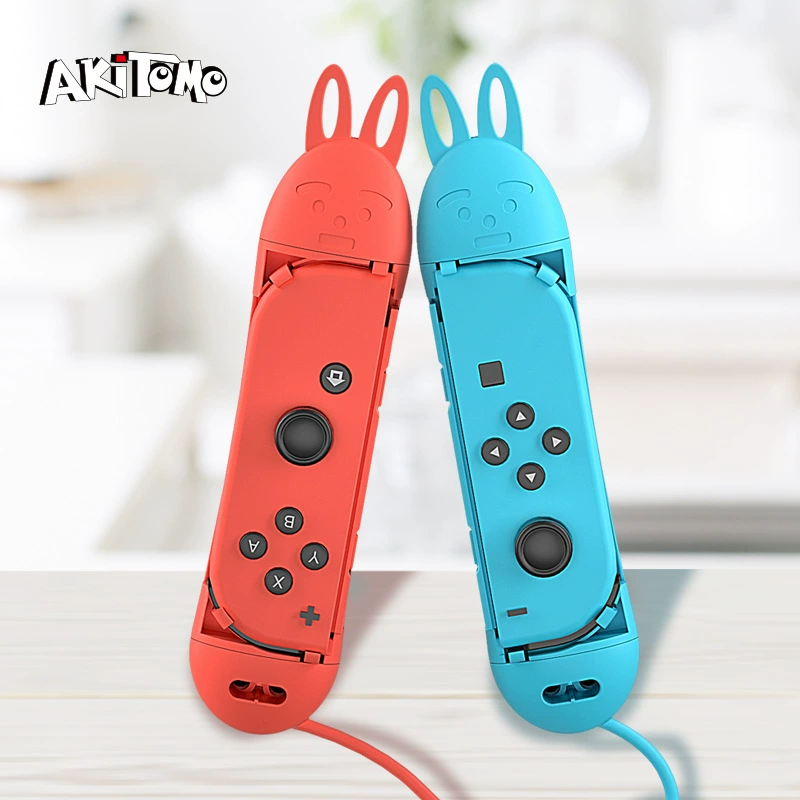 阿吉托莫 Nintendo switch 跳绳游戏 ns 无绳跳绳 可爱兔子动画 彩色匹配