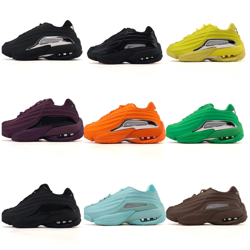 Putian Men's Shoes Hotstep Thick-Soled Sneakers for Men and Women Terra Collaboration Casual Retro Air Cushion Shock-Absorbing Shoes