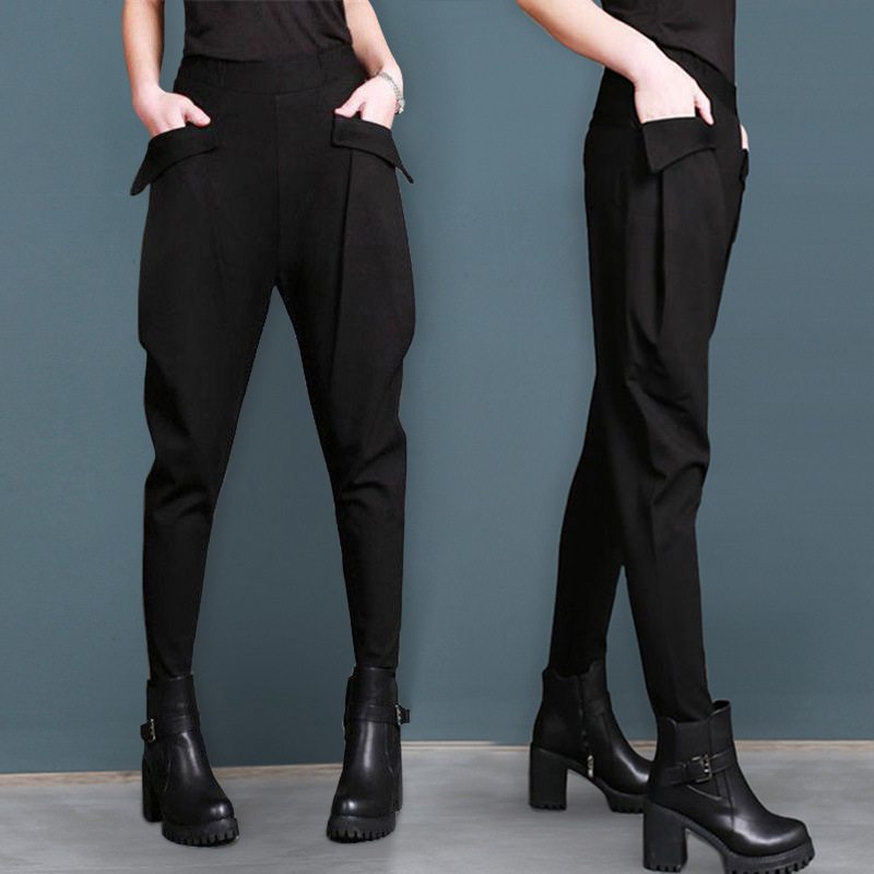 Harem Pants Women's Loose Slimming Look Spring and Autum 2024 New Pants Super Popular Street Style Breeches Small Feet Carrot Pants Women