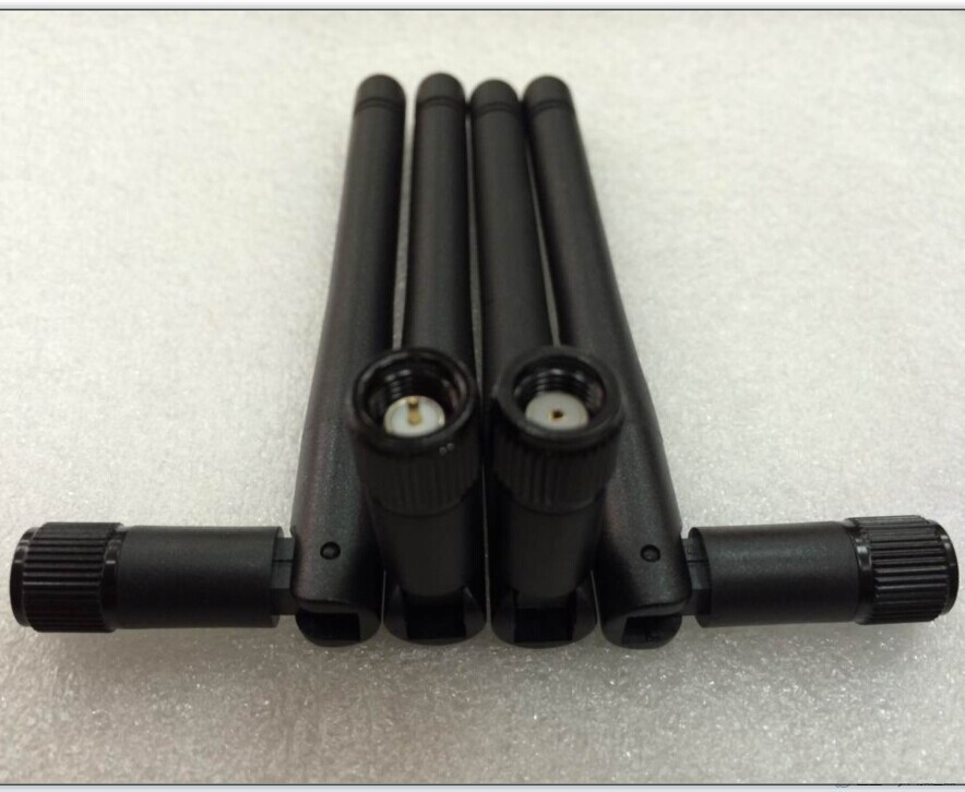 厂家直销  黑色  蓝牙 2.4G  天线  用于网卡  路由器