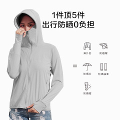 クリアランスオリジナルガーゼ日焼け止め服、男性用、夏用、紫外線防止、涼しく通気性のある肌に優しいジャケット、日焼け止め服、軽量で薄手
