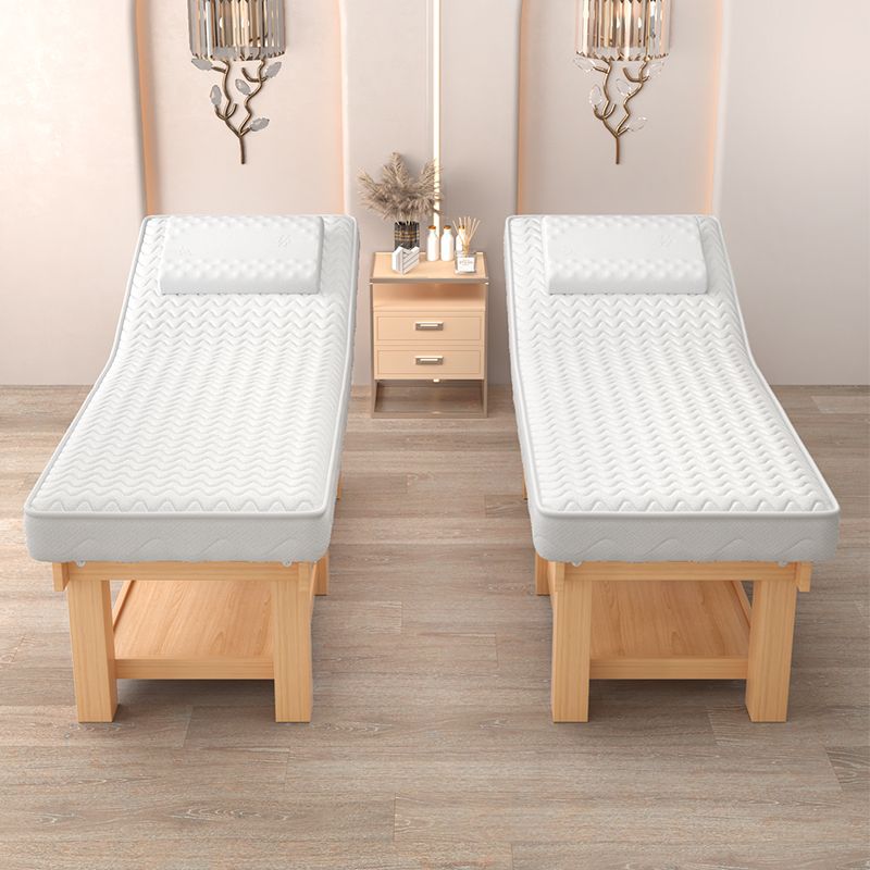 Cama de belleza de látex de madera sólida, sala de belleza, cama de masaje especial, cama de fisioterapia, cama de moxibustión y masaje para bordar las pestañas